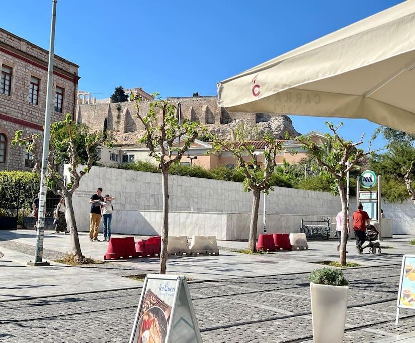 Elegant Apt 50Meters Close Acropolis Aten Exteriör bild